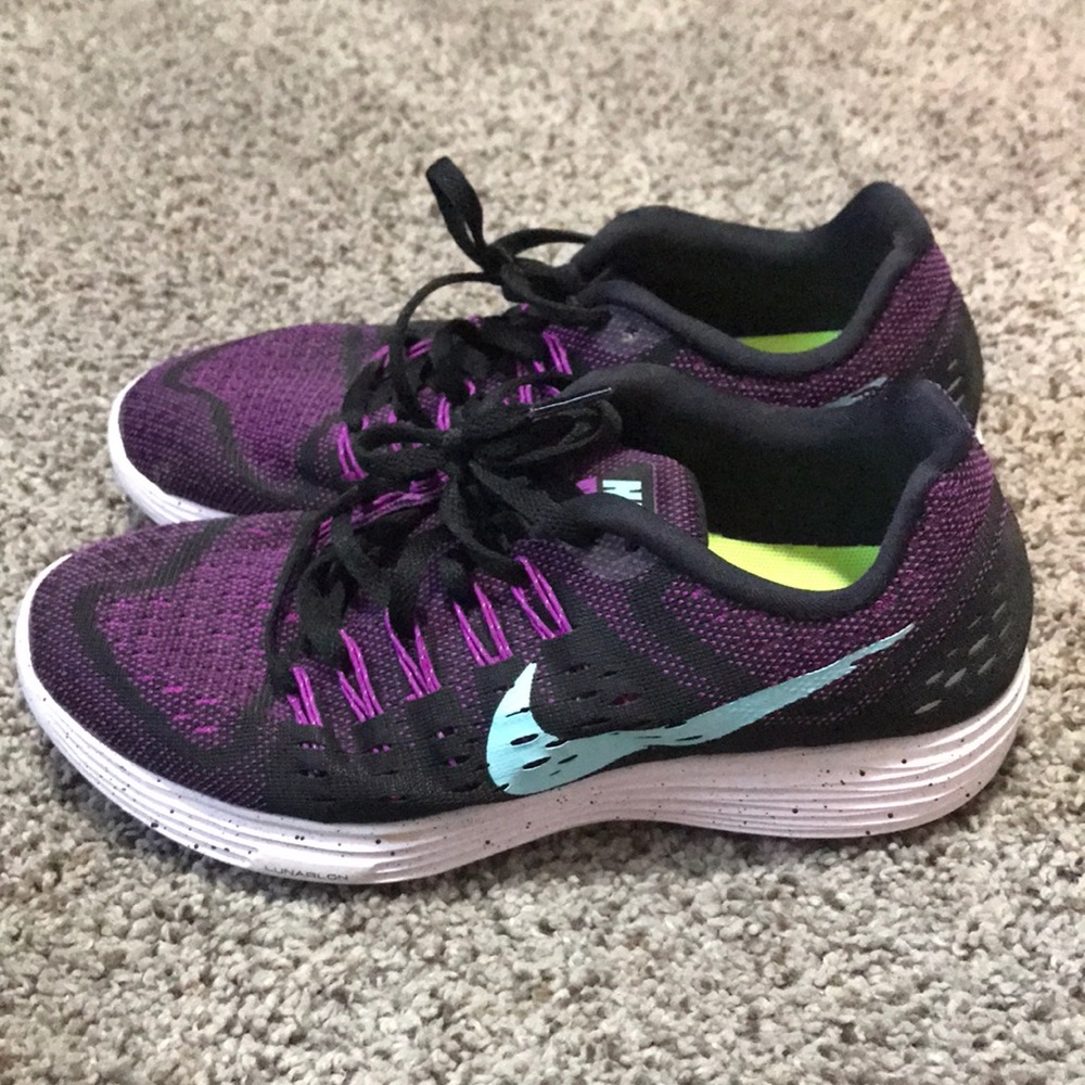 Purple and aqua Nike LunarTempo! 👟👟👟
